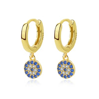 Aretes Ojo Turco Encanto Azul