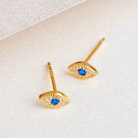 Aretes Ojo Turco Guardián Azul
