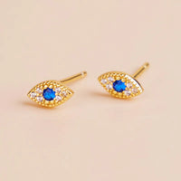 Aretes Ojo Turco Guardián Azul