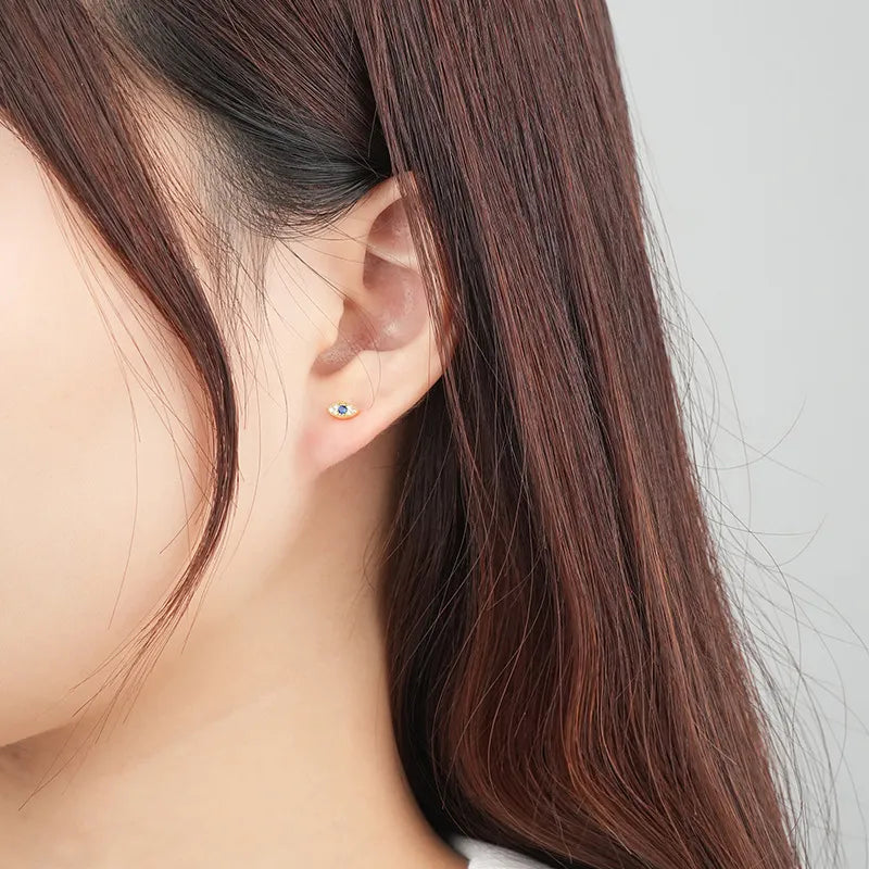 Aretes Ojo Turco Guardián Azul