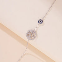 Pulsera Árbol de la Vida y Ojo Turco Árbol Protector