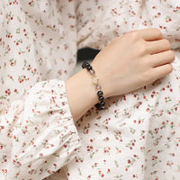 Pulsera de Pareja Obsidiana Noche de Amor