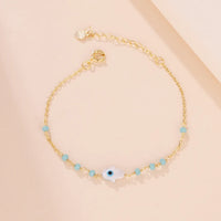 Pulsera Ojo Turco y Mano de Fátima Encanto Celestial