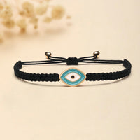 Pulsera Hilo Rojo Ojo Turco Energía Carmín