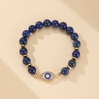 Pulsera Ojo Turco Lapislázuli Azul Sereno