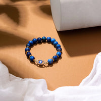 Pulsera Ojo Turco Lapislázuli Azul Sereno