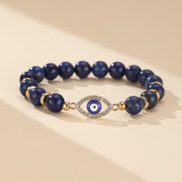 Pulsera Ojo Turco Lapislázuli Azul Sereno