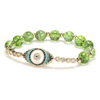 Pulsera Ojo Turco Peridoto Sueño Protector