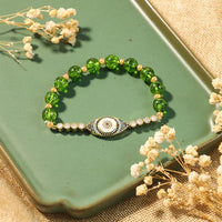 Pulsera Ojo Turco Peridoto Sueño Protector