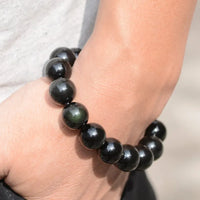 Pulsera Obsidiana Arcoíris Energía Vital