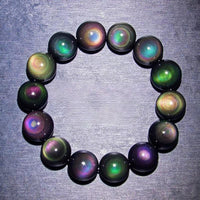 Pulsera Obsidiana Arcoíris Energía Vital