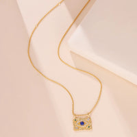 Collar Ojo Turco Lapislázuli Ojo del Cielo