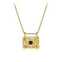 Collar Ojo Turco Lapislázuli Ojo del Cielo