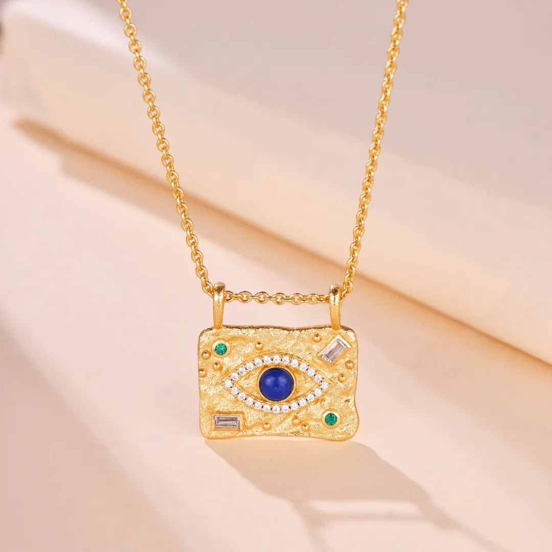 Collar Ojo Turco Lapislázuli Ojo del Cielo