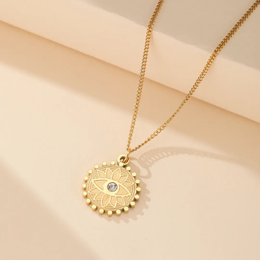 Collar Ojo Turco Ojo del Sol