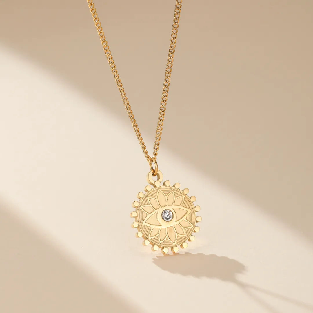 Collar Ojo Turco Ojo del Sol
