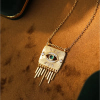 Collar Ojo Turco Rayo Real