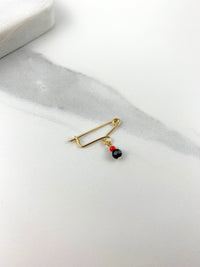 Azabache de Protección para Bebé Oro 18K