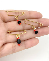 Azabache de Protección para Bebé Oro 18K