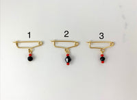 Azabache de Protección para Bebé Oro 18K