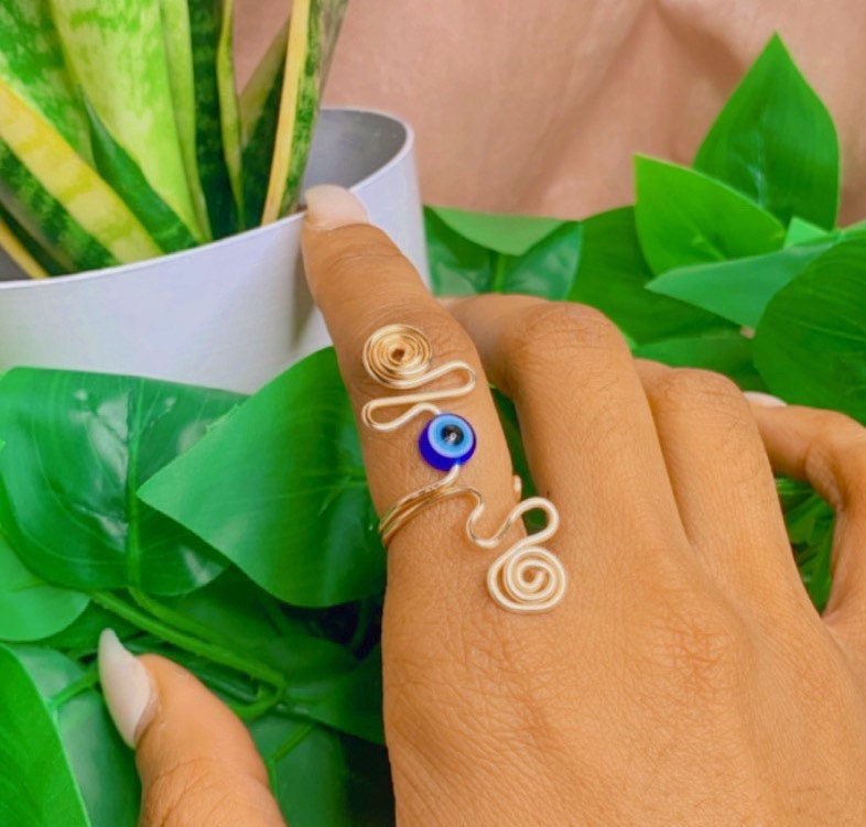 Anillo Ojo Turco para Dedo del Pie