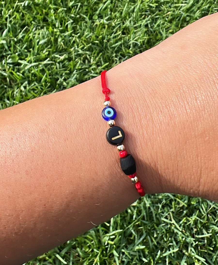 Pulsera Hilo Rojo Ojo Turco Amuleto Protector