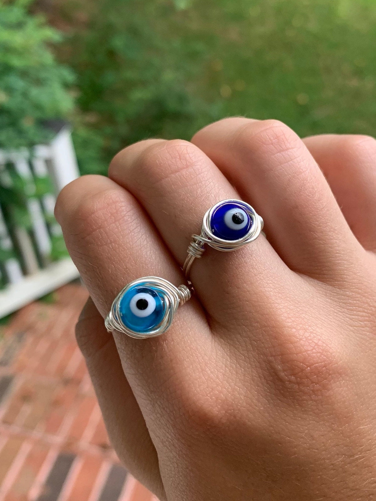 Anillo Ojo Turco Sencillo