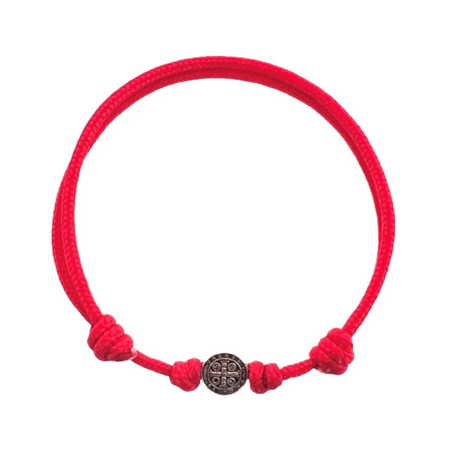 Set 3 Pulseras Medalla de San Benito