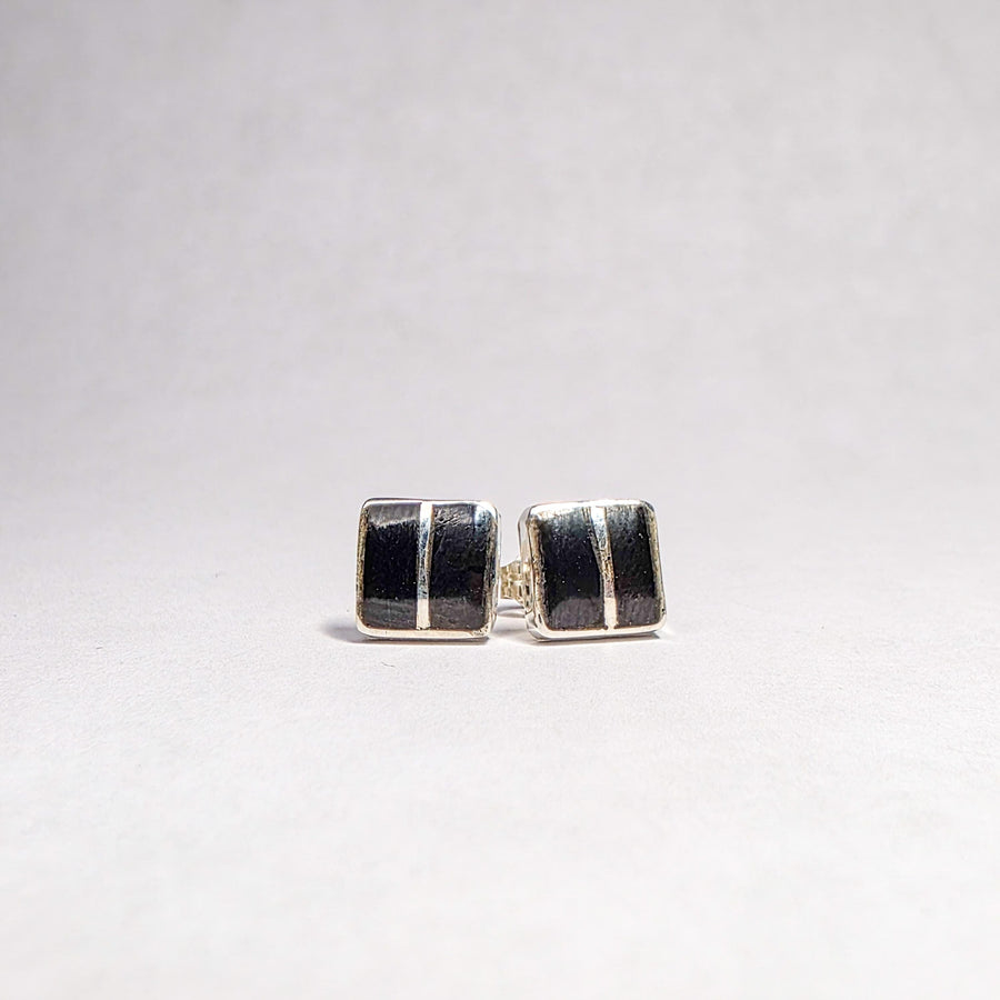 Aretes de Azabache Negro